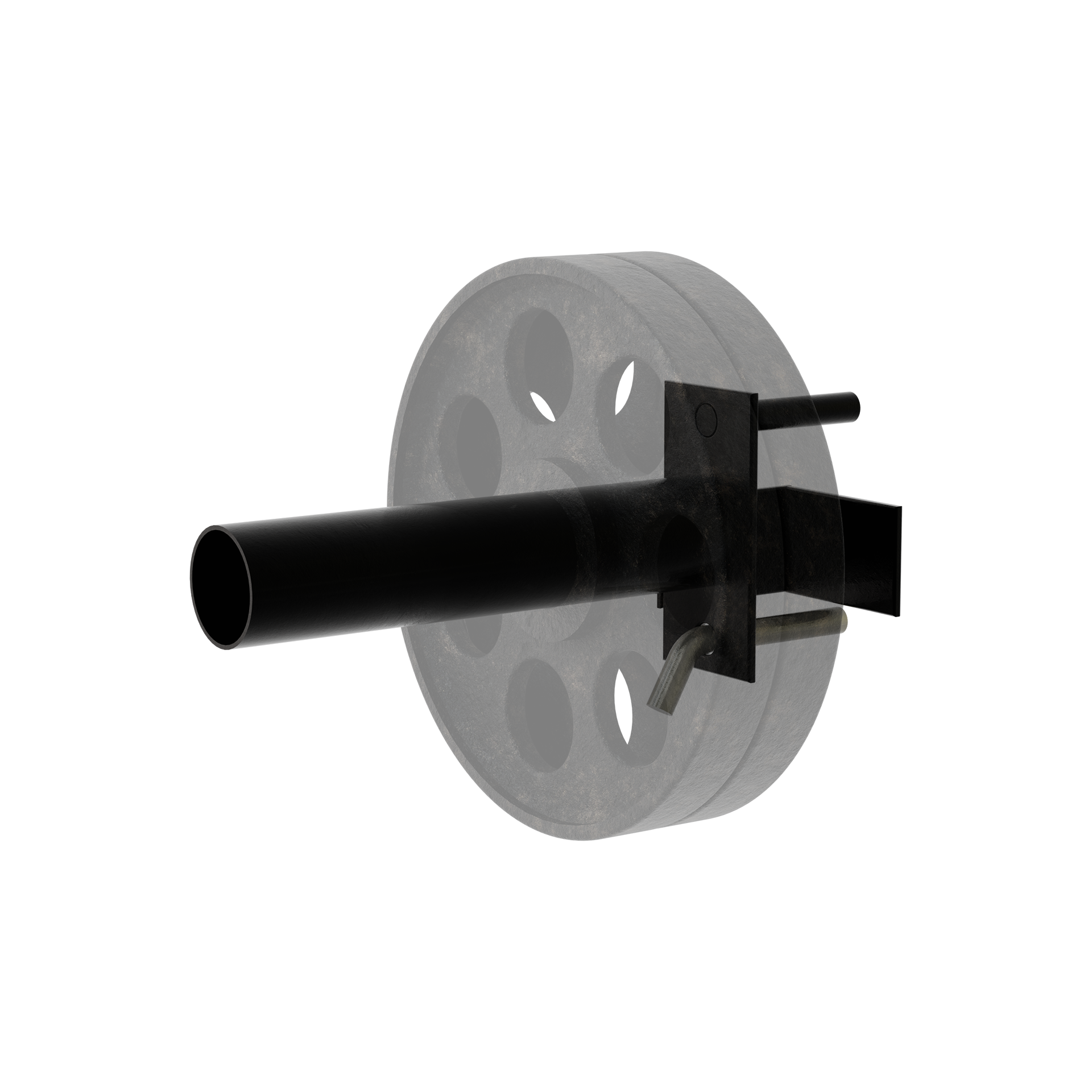 Soporte De Rack Para Discos Con Montaje