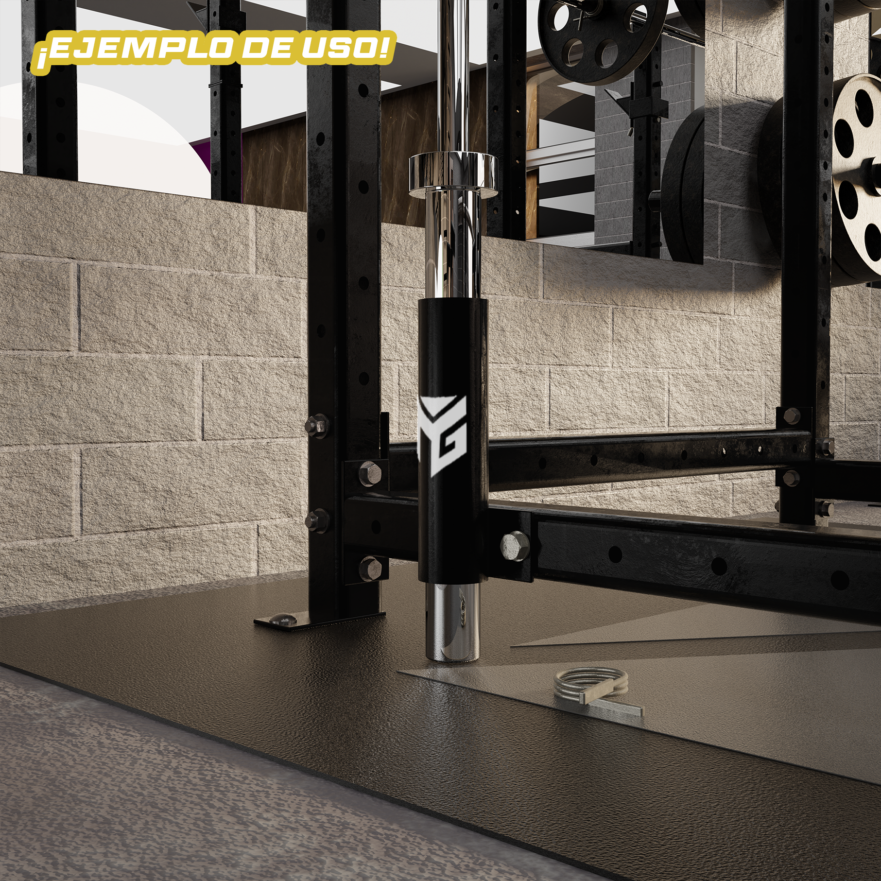 Soporte De Rack Para Barra
