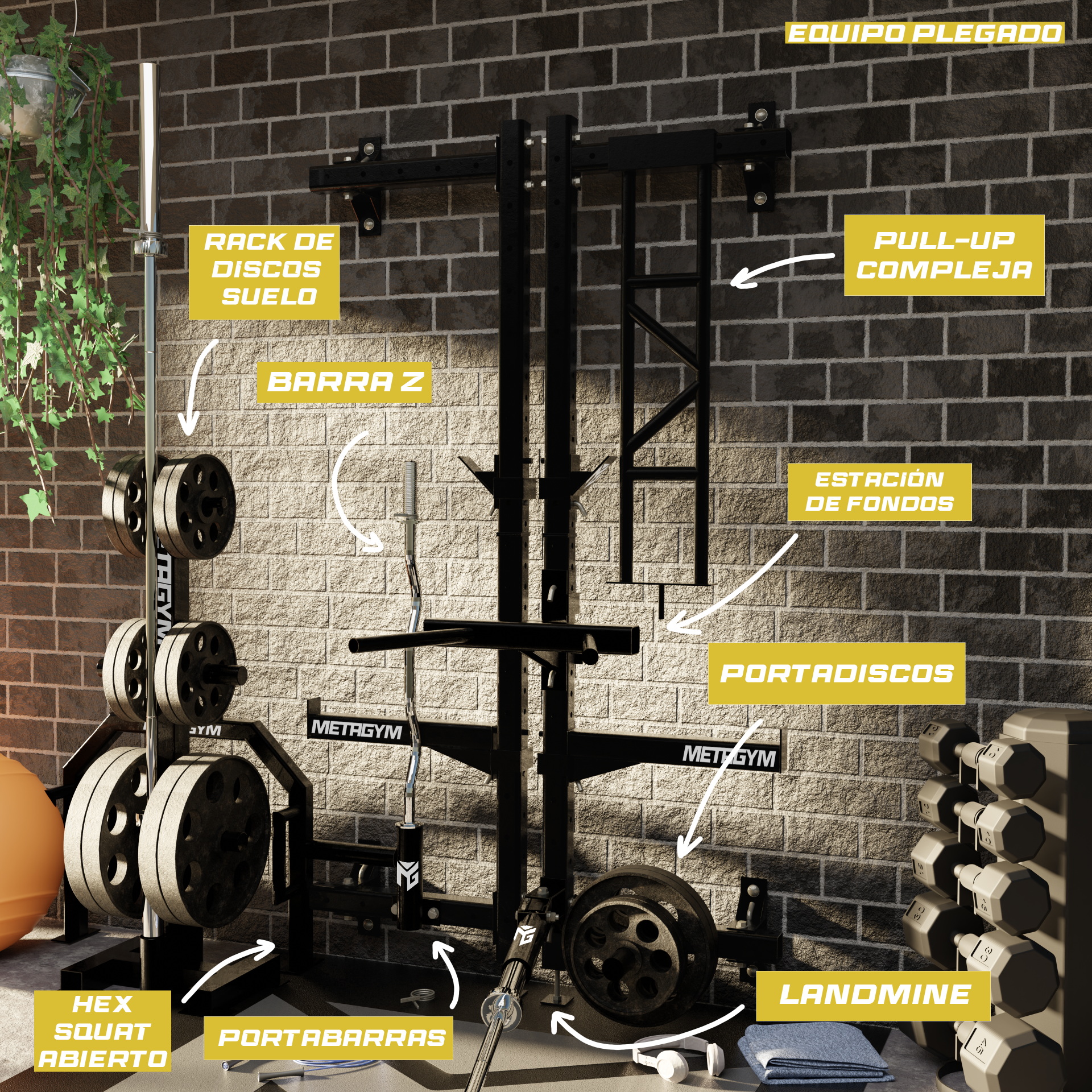 RACK PLEGABLE COMPLEX