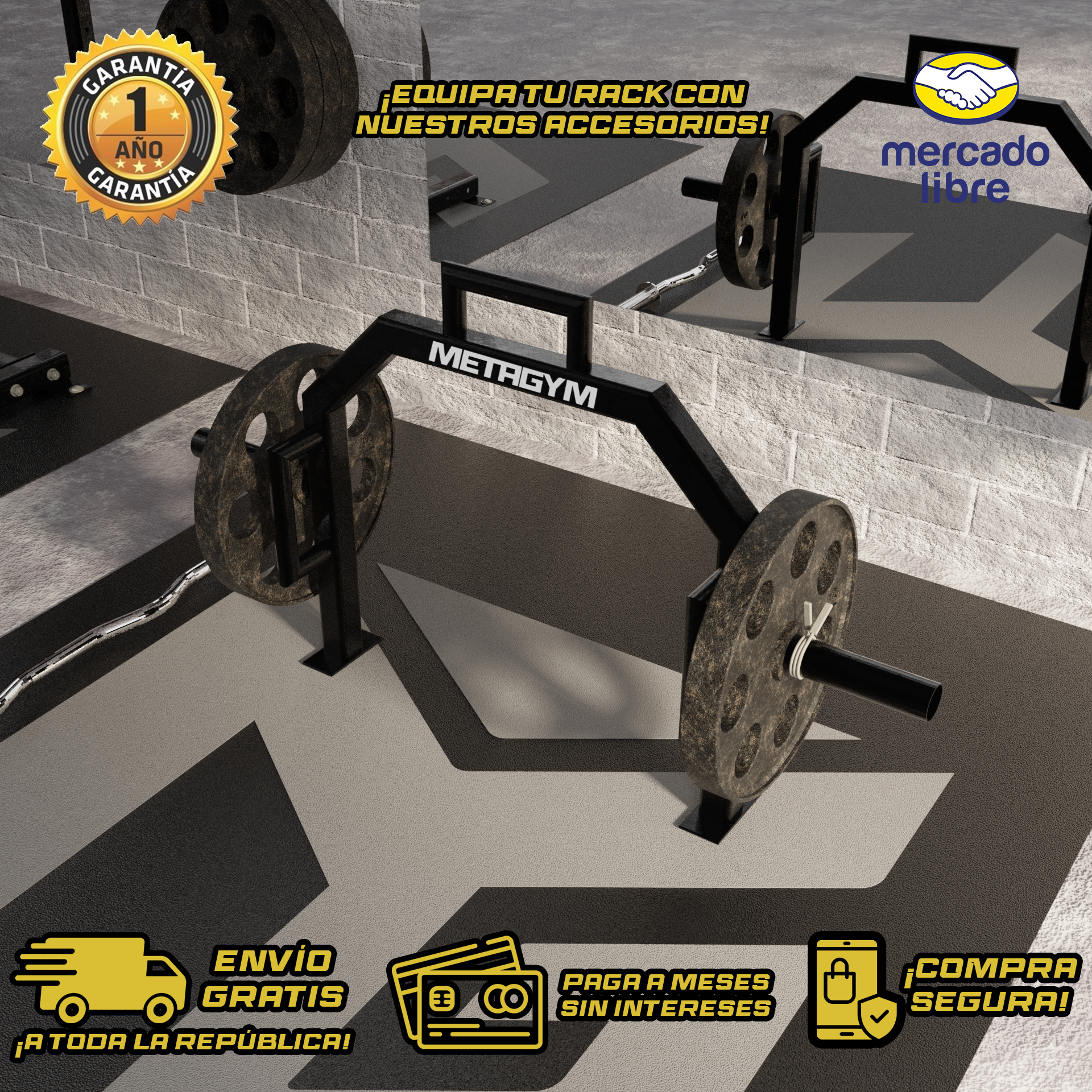 Hex‐Squat Abierta